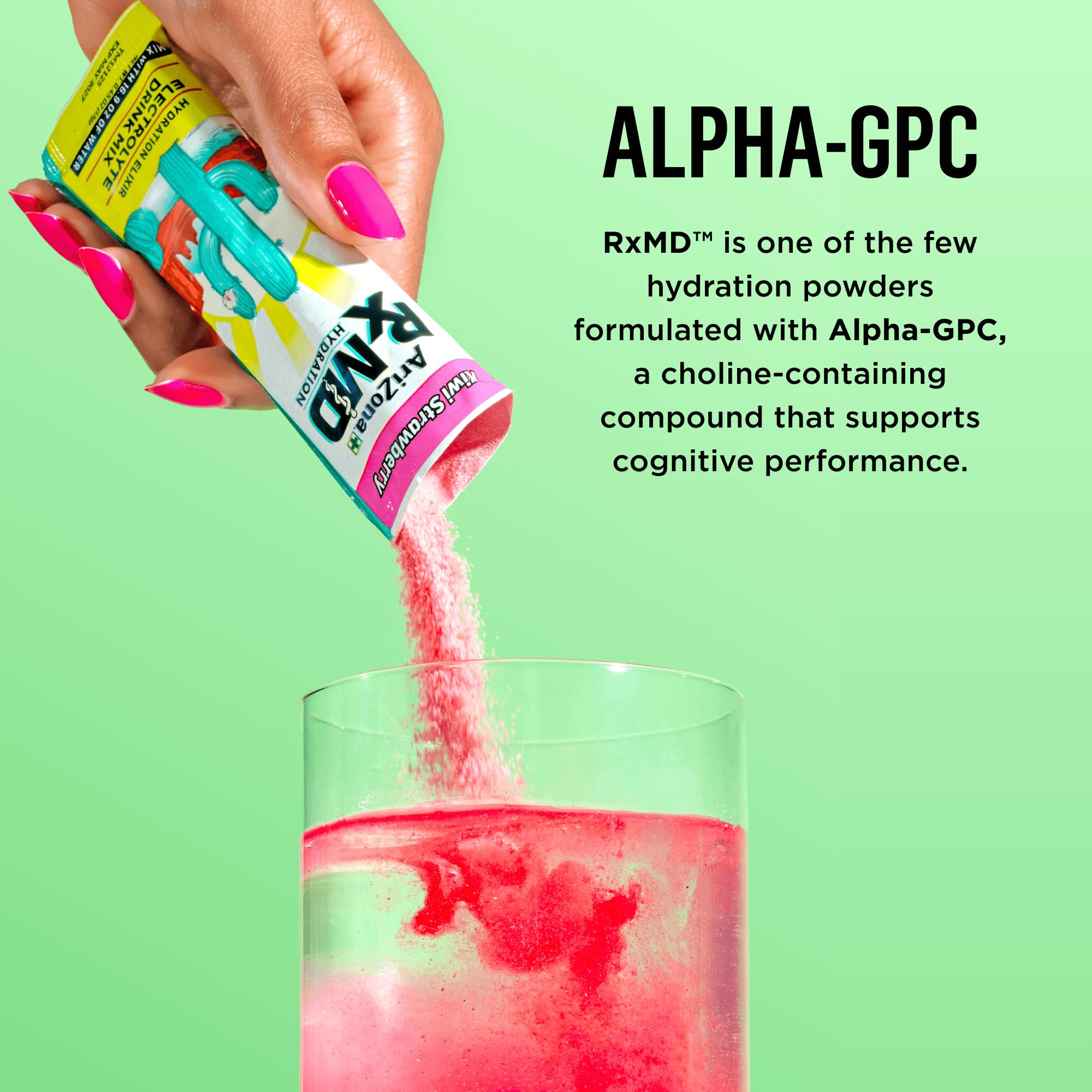 Amazon.com: Arizona Rx MD Hydration - Kiwi Strawberry Mix Powder